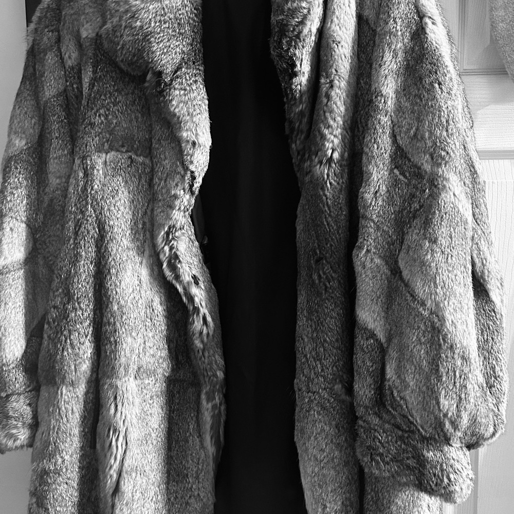 Gorgeous Real Rabbit fur Coat